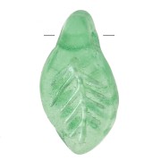 Hojas de cristal checo 12x6 mm - Verde x6|raw }}