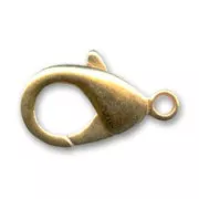 Cierre mosquetón 19 mm dorado