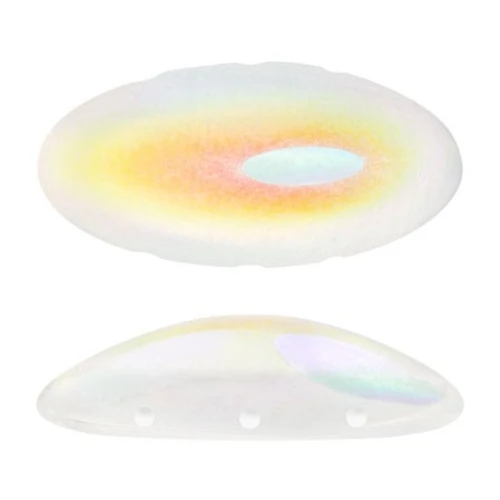 Athos 3D 3 agujeros® de Puca® 20x10 mm - Cristal AB x1