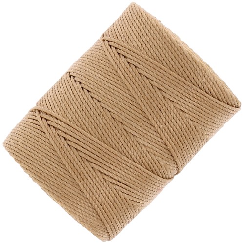 Hilo C-Lon Beading Cord 0,50 mm Dark Tan x84m