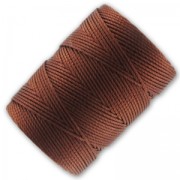 Hilo C-Lon Beading Cord 0,50 mm Mahogany x84m|raw }}