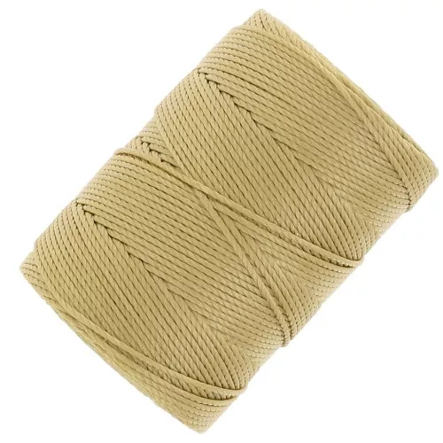 Hilo C-Lon Beading Cord 0,50 mm Tan x84m