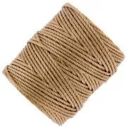 Hilo C-Lon Tex 400 Bead Cord 0,90 mm Dark Tan x 35 m