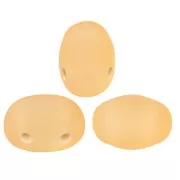 Cuentas de cristal Samos® by Puca® 7x5 mm - La Divine Translucent Sunshine Mat x10g