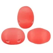 Cuentas de cristal Samos® by Puca® 7x5 mm - La Divine Translucent Brick Mat x10g