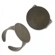 Anillo disco plano 18 mm bronce x1