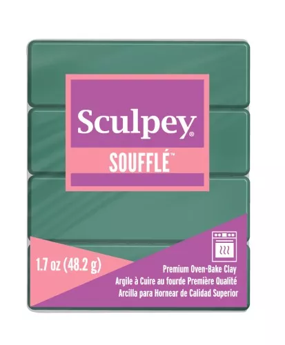 Pasta Sculpey Soufflé 48 gr Jade (n°6323)
