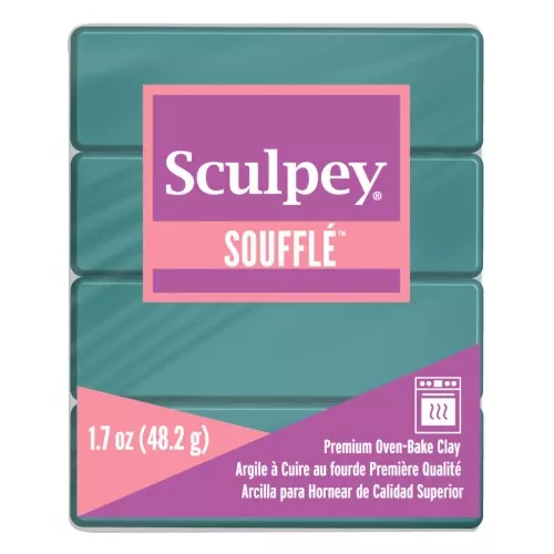 Pasta Sculpey Soufflé 48 gr Sea Glass (n°6505)