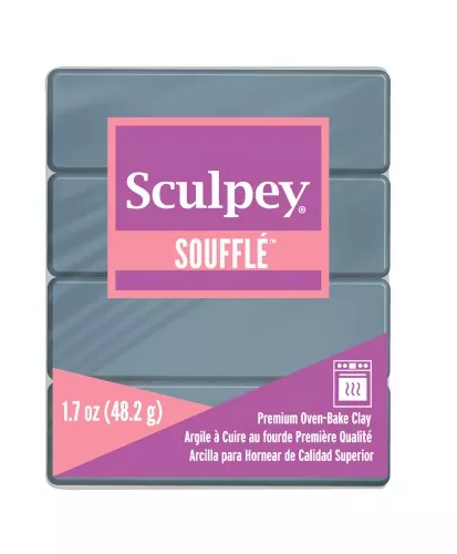 Pasta Sculpey Soufflé 48 gr Bluestone (n°6003)