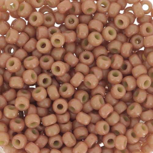 Rocalla Miyuki Duracoat 8/0 4457 - Dyed Opaque cedar x8g