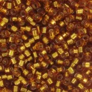 Miyuki Delica 11/0 DB1201 -  Silver Lined Marigold x8g