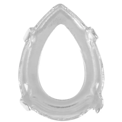 Engaste para cabujón PureCrystal 4320 18x13 mm - Plateado x1
