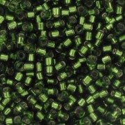 Miyuki Delica 11/0 DB1207 - Silver Lined Olive x8g