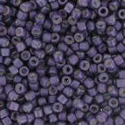 Miyuki Delica 11/0 DB1174 - Galvanized Mat Eggplant