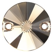 Cabujón - Entrepieza - PureCrystal 3200 12 mm Light colorado Topaz x1|raw }}