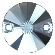 Cabujón - Entrepieza - PureCrystal 3200 12 mm Aguamarina x1|raw }}