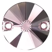 Cabujón - Entrepieza - PureCrystal 3200 12 mm Light rose x1