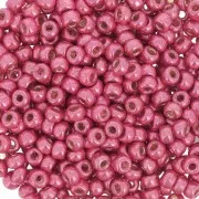 Rocalla Miyuki Duracoat 8/0 4211 - Galvanized Light Cranberry x8g