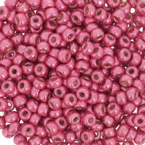 Rocalla Miyuki Duracoat 8/0 4211 - Galvanized Light Cranberry x8g