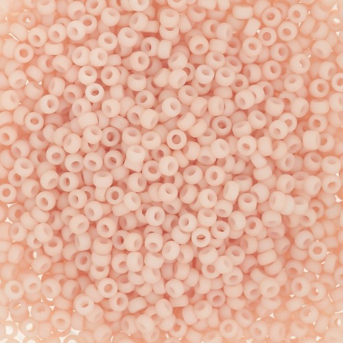 Cuentas Rocalla Miyuki 15/0 2023-1 - Mate opaco Blush x8 g