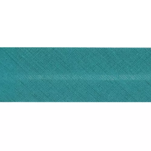 Cinta en poli-algodón 20 mm Bleu Jean x 1m