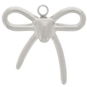 Dije de nudo 16x17 mm Acero inoxidable 304L x1|raw }}