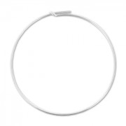 Criollas a decorar 45 mm x 0.7 mm de Plata 925 x2|raw }}