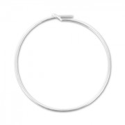 Criollas a decorar 30 mm x 0.7 mm de Plata 925 x2|raw }}