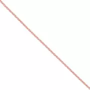 Cadena 2,5 mm cobrizo x1m