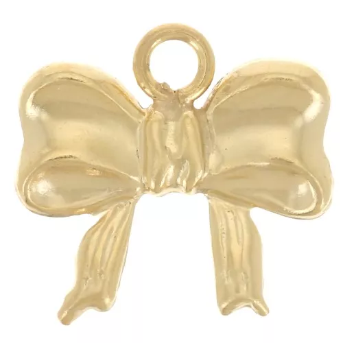 Dije nudo 8,5x9 mm - Gold filled (Oro laminado) x1