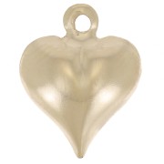 Colgante de corazón abombado de 13x10 mm - Gold filled (oro laminado) x1|raw }}