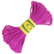 Cordón cola de rata poliéster 2 mm - Fucsia x20m