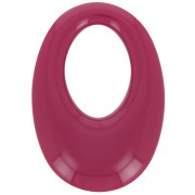 Colgante ovalado calado de resina opaca33x23 mm - Burdeos x1|raw }}