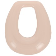 Colgante gota calado de resina opaca 28x25 mm - Rosa Nude x1|raw }}
