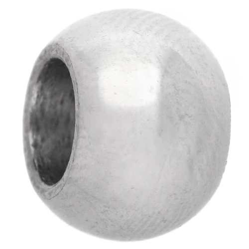 Redondo aplanado 10x7 mm - acero inoxidable 304 x1