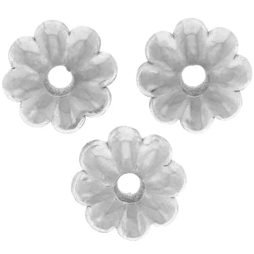 Arandela flor 6 mm - Acero inoxidable 316L x4