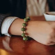 Cuentas redondas aplanadas de 5 mm - Acero inoxidable 316L dorado x5