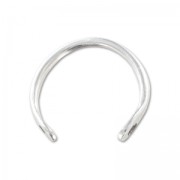 Anillo 2 agujero 20 mm Chapado Chapado Plateado envejecido x1|raw }}