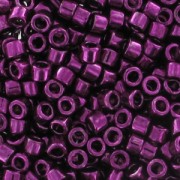 Miyuki Delica 11/0 DB0463 - Galvanized Dark Magenta x8g