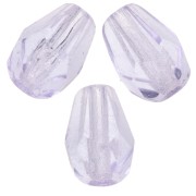 Cuentas en forma de pera facetadas de 7x5 mm - Alejandrita x25