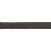 Cordón plano cuero 5x2 mm Dark Brown x30cm|raw }}