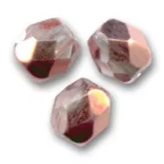 Facetadas 6 mm Crystal Capri Gold x25