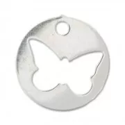Colgante mariposa 10 mm Plata 925 x1