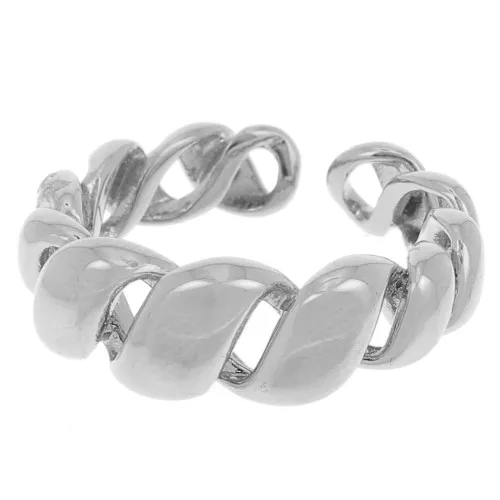 Anillo trenzado 8 mm - T55 - Acero inoxidable 304L x1