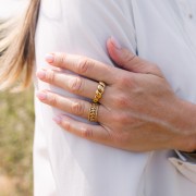 Anillo trenzado - 8 mm - T55 - Acero inoxidable 304L x1