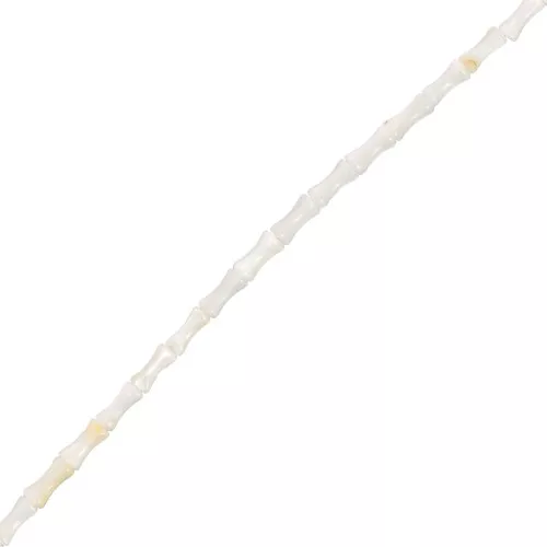 Cuentas de tubo de bambú 8x4 mm x38cm