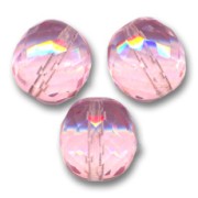 Facetadas 14 mm Rosalina x4