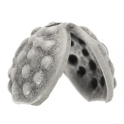 Tapanudos 7 mm plateado envejecido x4