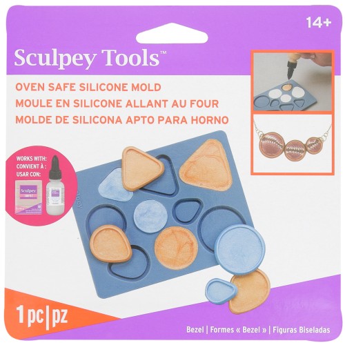 Molde en silicone que pasa al horno Forma Bezel x1