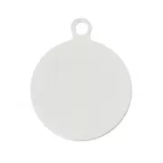 Pastillas para pegar 12 mm plateado x5